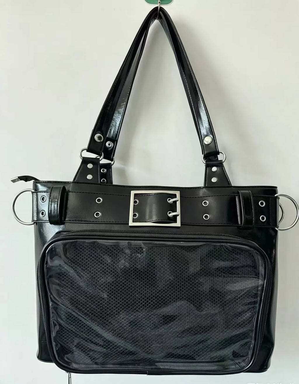 1pc Hidden Pocket Handbag Fashionable Girl Pain Bag Multi-purpose Household Storage Handbag
