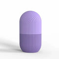 1 Striped Ice Compress Roller (Face Specific) Silicone Ice Tray Beauty Lifting Ice Ball Facial Massager Contour Eye Roller Facia