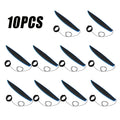 10PCS Finger Surfboard Mini Fingertip Surfboard Toys Surf Wind Mini Board Children's Toys Birthday Gift Novelty Toys