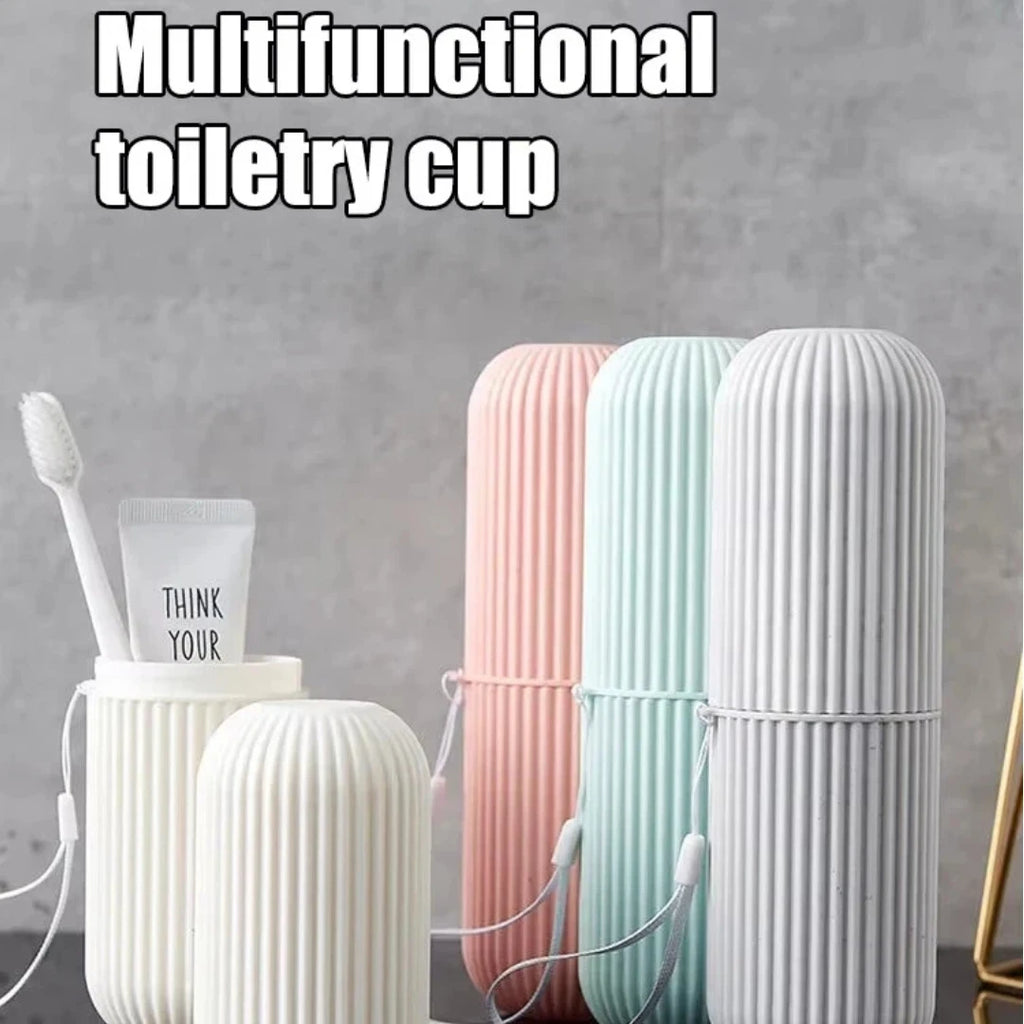 Portable toothbrush, toothpaste holder, toothbrush box, farewell to hotel travel, disposable toothbrush, toothpaste, camping box