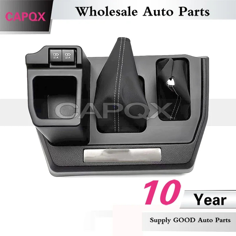 70th Anniversary Car Interior Centre Console Box For Toyota Land Cruiser 70 Series LC70 LC76 LC79 Water Cup Holder Storage Box