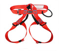 Professional Climbing Harness Safe Seat Belt for Rescue High Level Caving Climbing Adjustable Rappelling Equipment Half Body