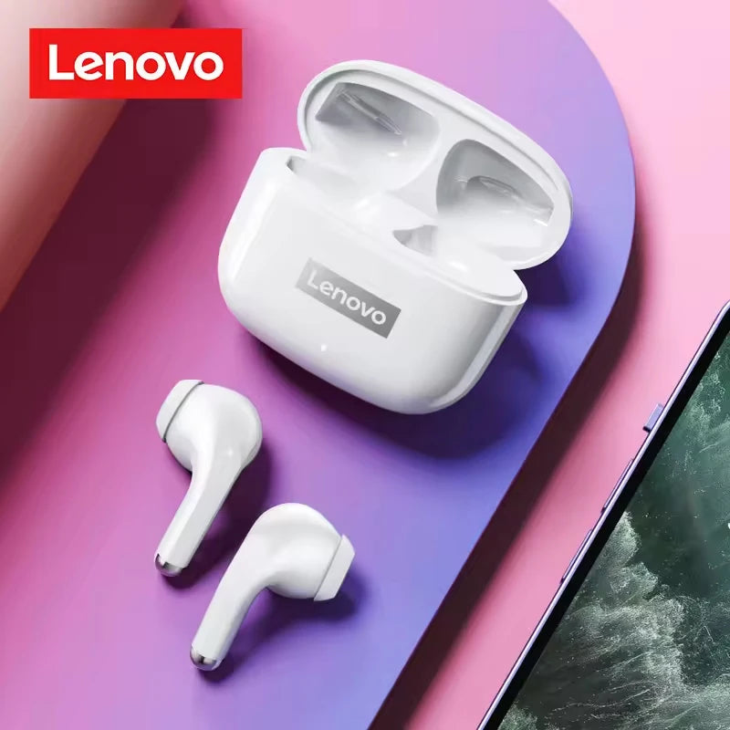 Lenovo LP40pro TWS Wireless Earbuds Bluetooth 5.3 HiFi Stereo Noise Reduction Sports Gaming Headphones for Running Travel Office