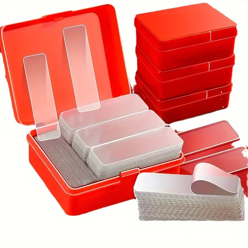 60 Pieces of Double-sided Scotch Tape, Removable Adhesive for Handicrafts