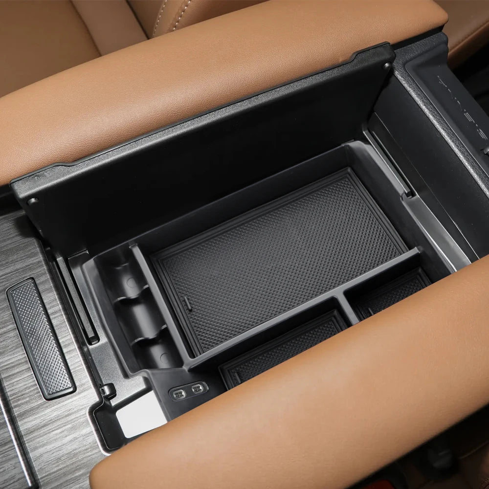 For Toyota Sienna XL40 4TH Gen 2021 2022 2023 2024 2025 Armrest Storage Box Center Console Holder Tray Organizer Accessories