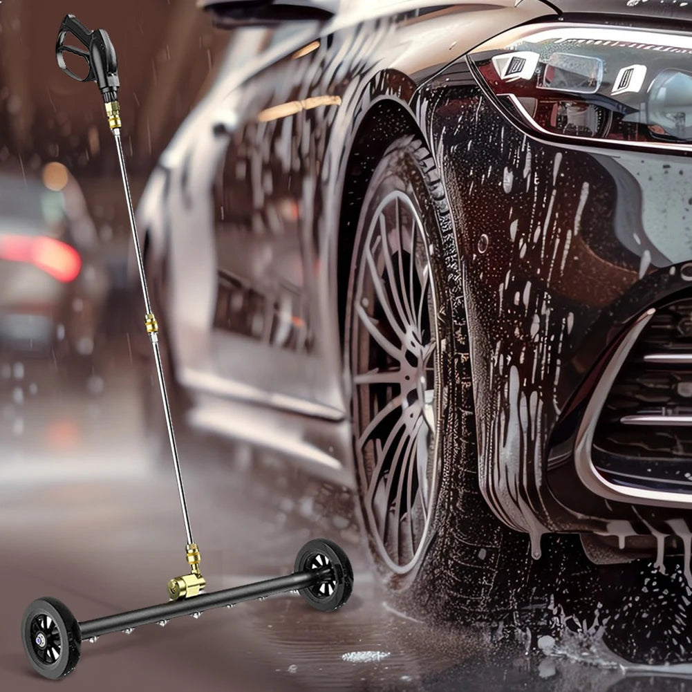 22 Inch High-Pressure Water Broom 1/4 Quick Connector Water Broom Under Car Chassis Floor Wash Car Chassis High Pressure Washer
