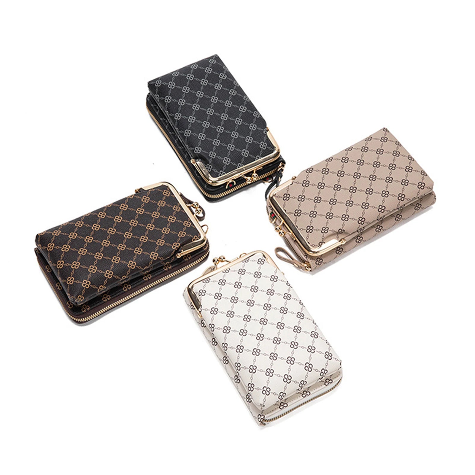 Multifunctional Mini Phone Bag Soft PU Materials Multiple Color To Choose For Daily Traveling