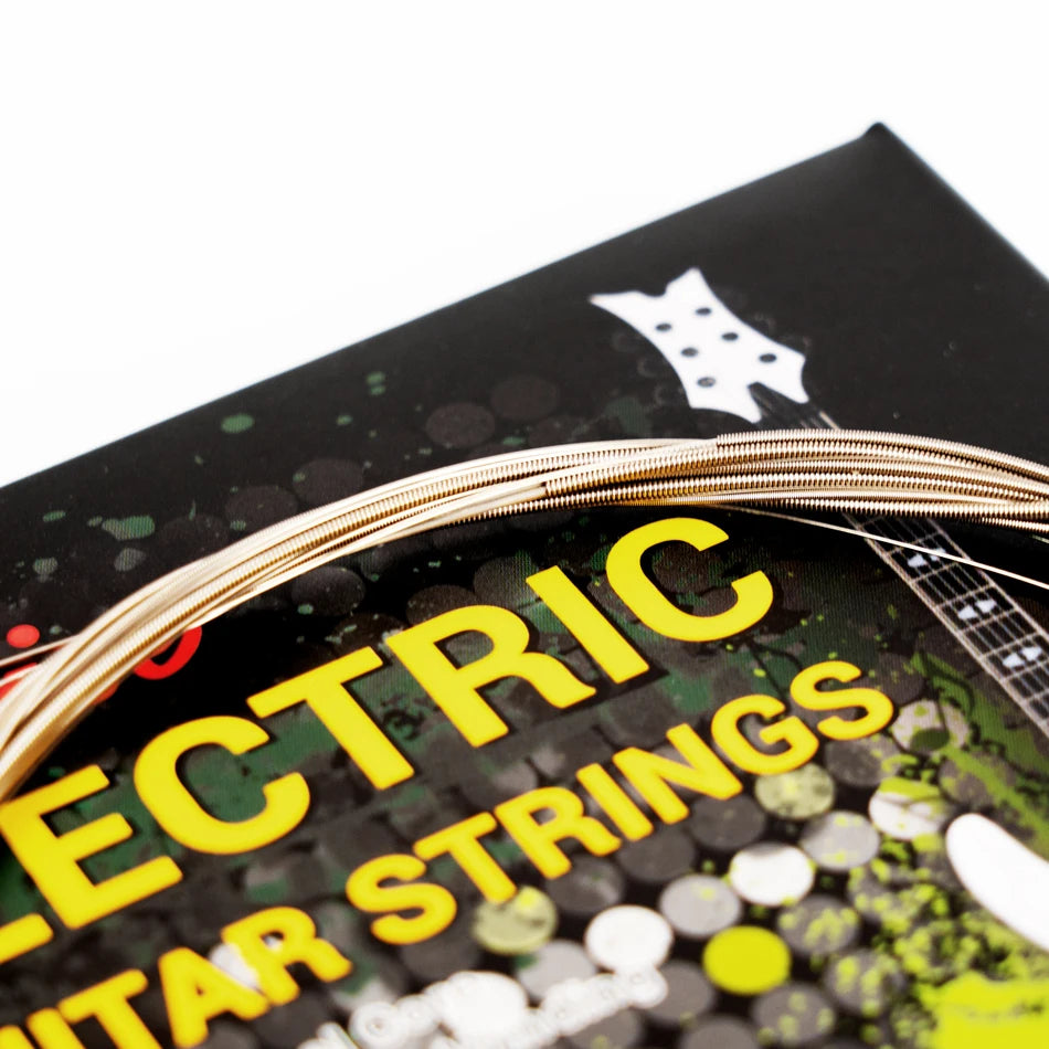 Alice AE530 Electric Guitar Strings Hexagonal Steel Core Nickel Plated Alloy Wound 008-038/009-042/010-046 Performance Practice