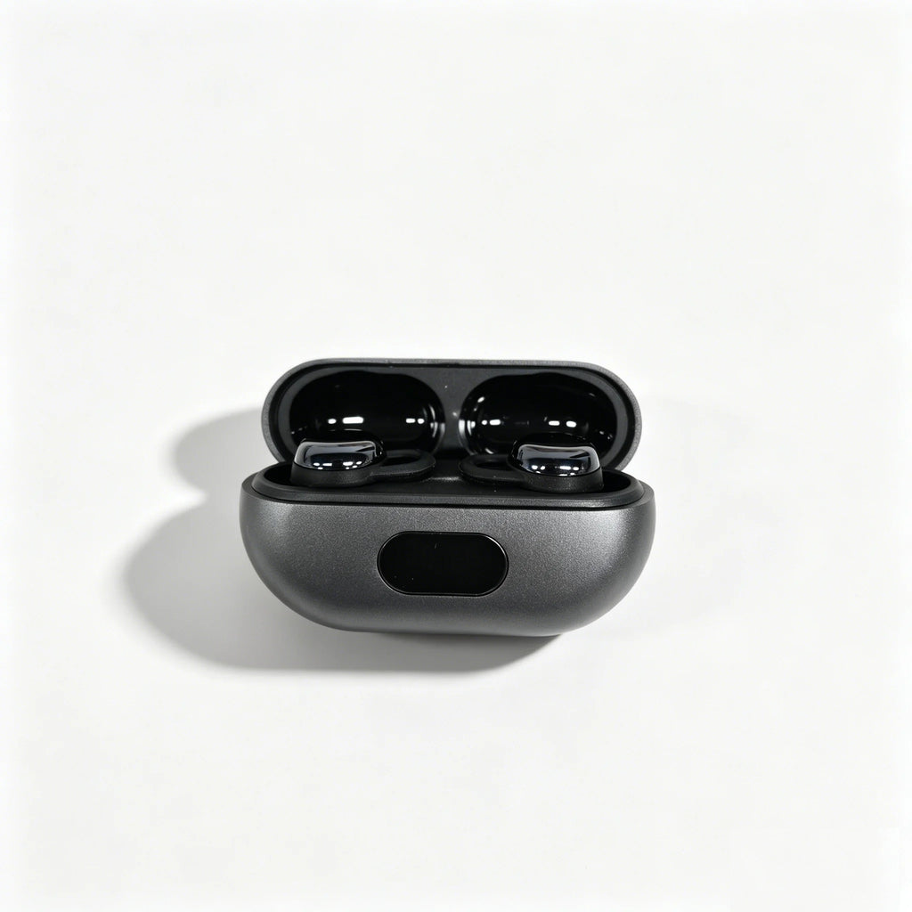 Wireless Bluetooth 5.4 Earbuds with ENC Noise Eduction Sleeping Ear Clip Lightweight Headphones Stereo Sound For Music