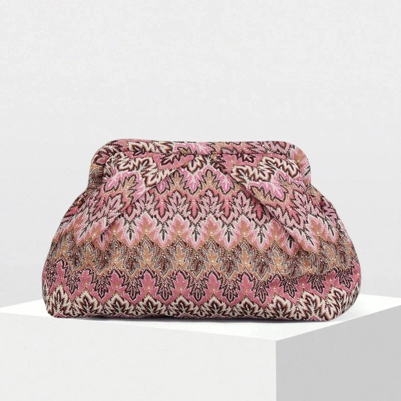 European American Retro Women Handbag Bohemian Ethnic Style Clutch Bag Fashion Elegant Exquisite Evening Bag Wedding Party Bag