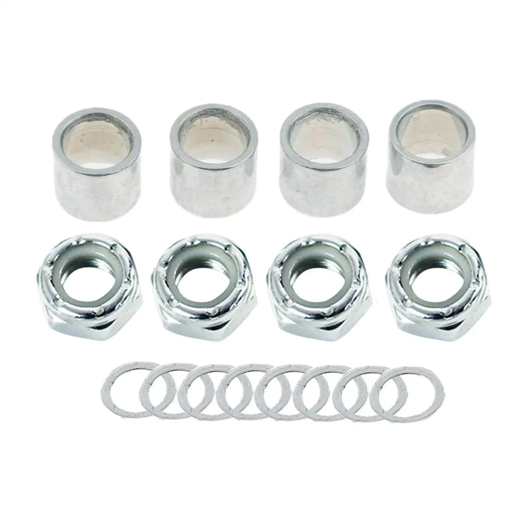 Skateboard Truck Spacers Nuts Cruiser Longboard Roller Skates Hardware