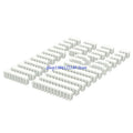 P9FA 34PCS Multipurpose Acrylic Combs For Neat Power Cable Routing 24Pin Motherboards