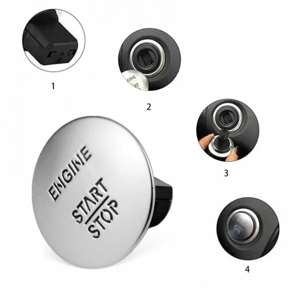 Engine Start Stop Button Switch for Mercedes for Benz Car Push Button Starter Switch Engine Start Stop Switch Button