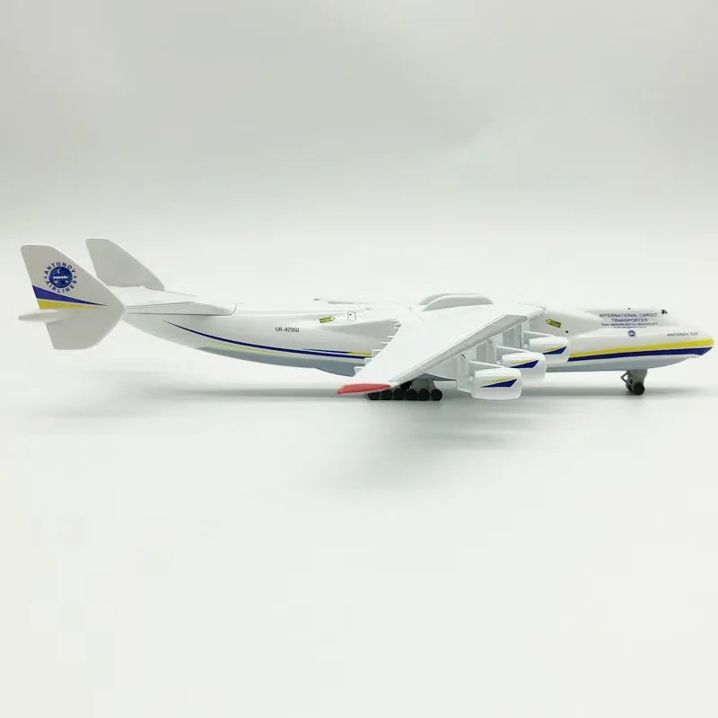 2025 New 1/400 Scale 20CM Diecast Metal Alloy Ukraine Antonov An-225 "Mriya" Airplane Model Replica Model Toy For Collection
