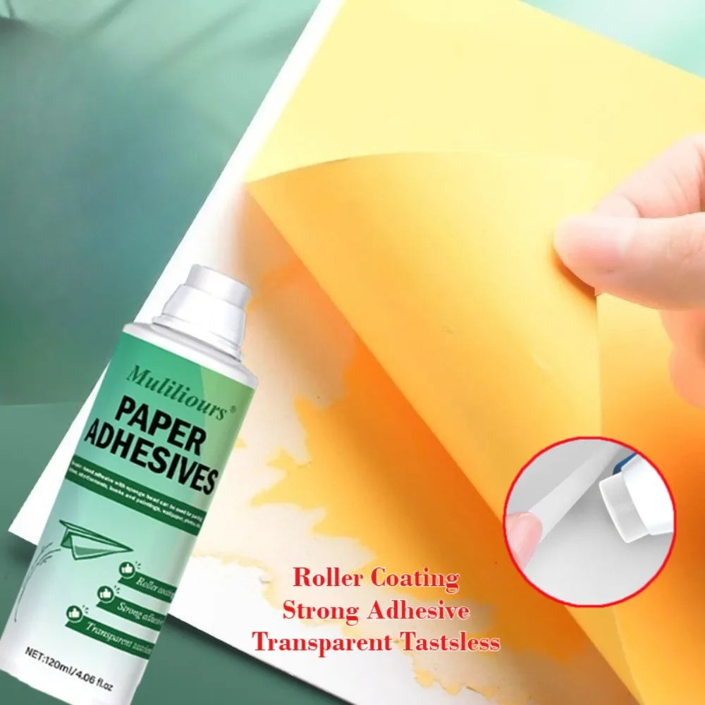 Paper Super Glue Strong Bonding Adhesive ForHandcrafted DIY Scrapbooking Paper Craft,Book Glue Student Stationery OfficeSupplies