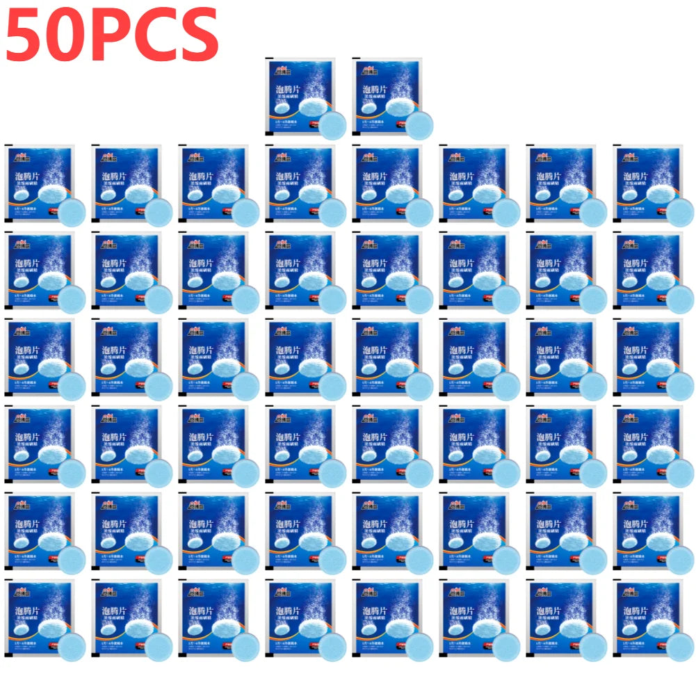 250-10PCS Solid Car Windshield Cleaners Effervescent Tablets Windscreen Window Glass Dust Wiper Car Wash Tool Car Accessories