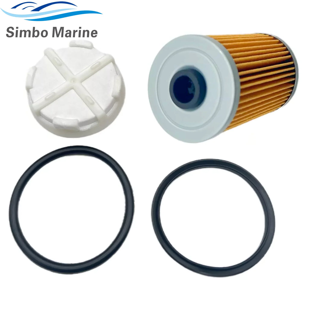 5 Pcs for Mercury Mercruiser 35-8M0204703 Fuel Filter & Filtering Disk 35-8M0093688  Alpha Bravo Fuel Cooler 35-892665 866171A01