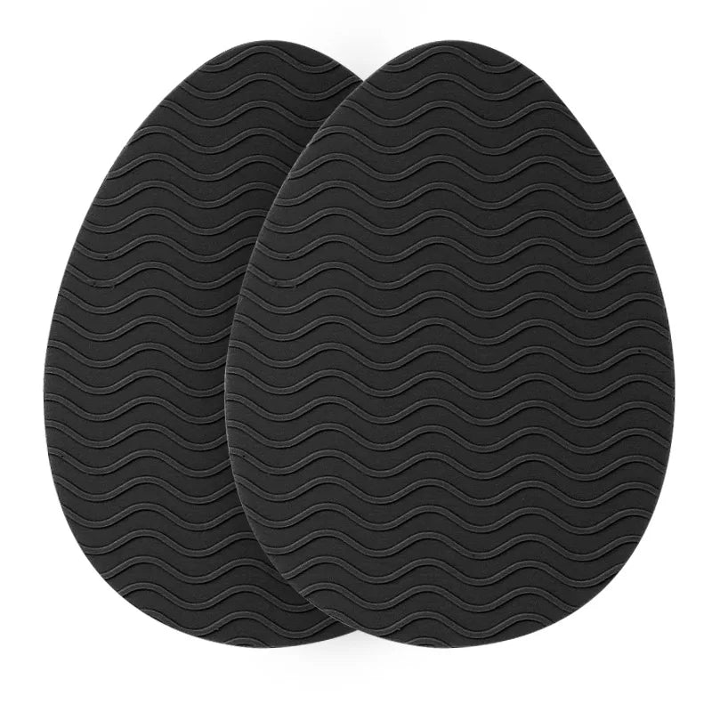 2Pcs High Heels Flat Shoes Sole Protector Stickers Non-slip Wear-resistant Forefoot Pad Sole Repair Products Self-adhesive New
