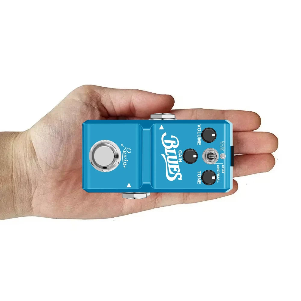 Rowin NANO Electric Guitar Pedals Overdrive Classic Blues Drive Bass Pedal Blues Breaker Effect Legendary Blues Tube Tone BD-2
