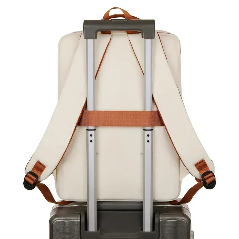 Fashion 15.6-Inch Laptop Business Backpack Classic Men Backpack Women Large Capacity Travel Laptop Backpacks Student School Bag
