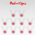 10Pcs Waterproof LED Tent String Rope Guard Hanging Lights LED Camping Rope Hanging Light for Outdoor Camping Fishing
