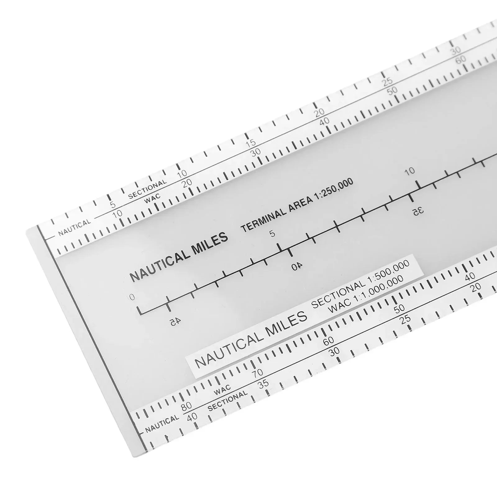 33.6*11.1cm Plotter Aviation Slide Ruler Aerial Plotter Azimuth Rotation Slide Ruler Navigation Engineering Ruler Tools Parts
