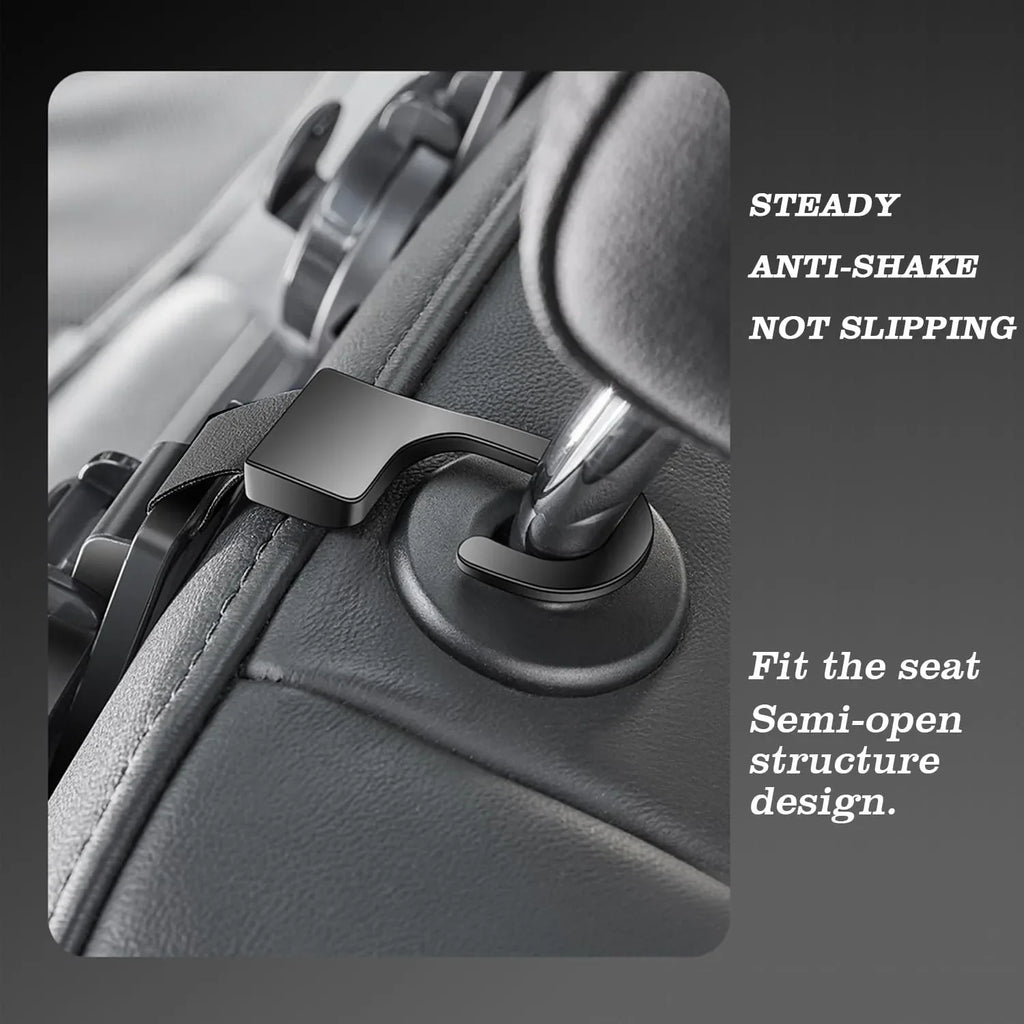 3-in-1 Cup Holder Cell Phone Holder Bag Hook for Car Seat Multifunctional Seat Back Organizer Storage Car Headrest Clip Hook