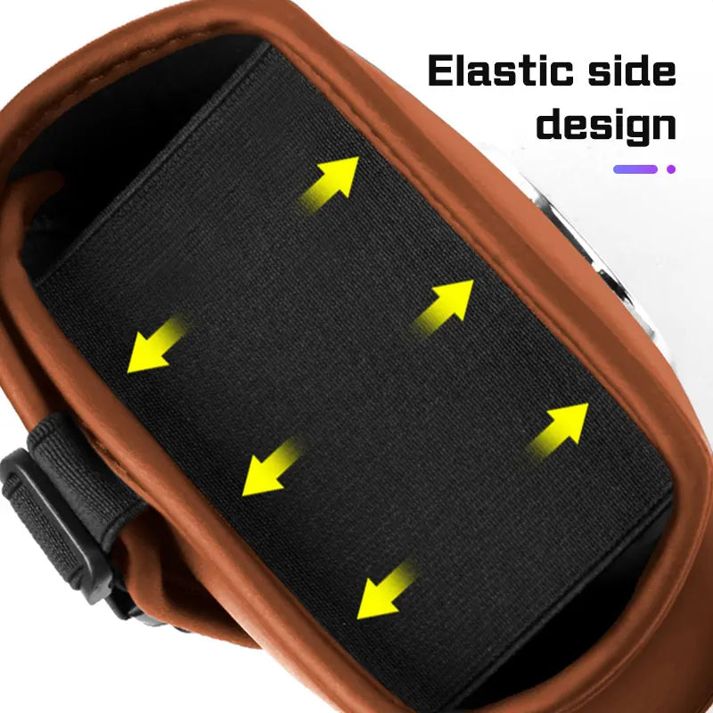 Nappa Leather Car Tissue Bag Backrest Hanging Paper Case For BYD Fang Cheng Bao Leopard 5 Denza B5 2024  Armrest Box Accessories