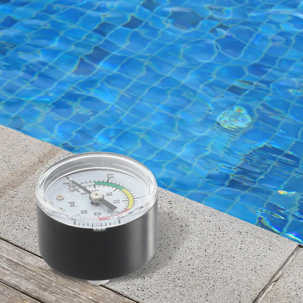 1Set Pressure Gauge With O-Ring For Intex 11224 14 16Inch Sand Filter Pumps Pool Equipment Parts Pressure Measuring Instruments