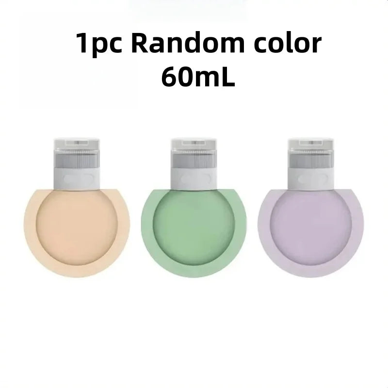 1/3pcs Portable Travel Bottles Soft Silicone Lotion Container Squeeze Tube Empty Bottle Shampoo Soap Travel Refillable Bottle