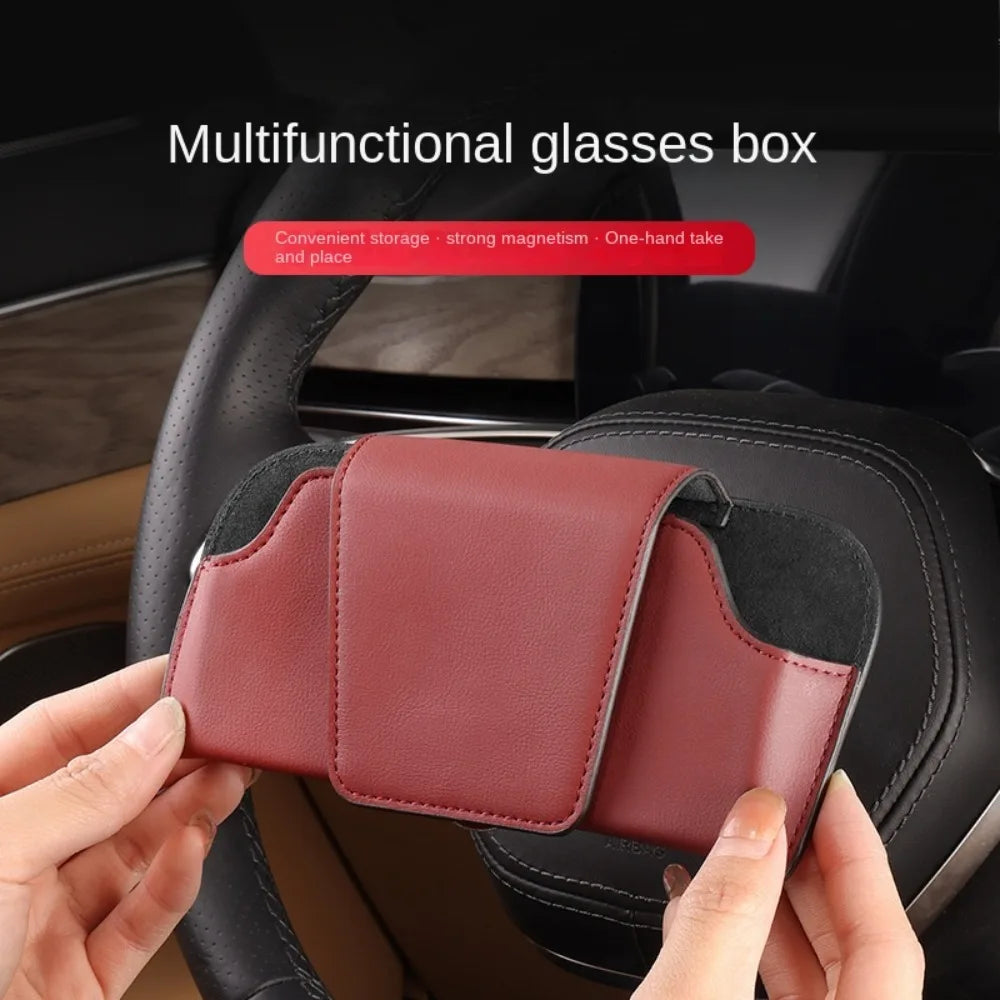 General Motors Sunglasses Case Car Sun Visor Glasses Frame Sunglasses Storage Clip Car Multifunctional Storage Accessories