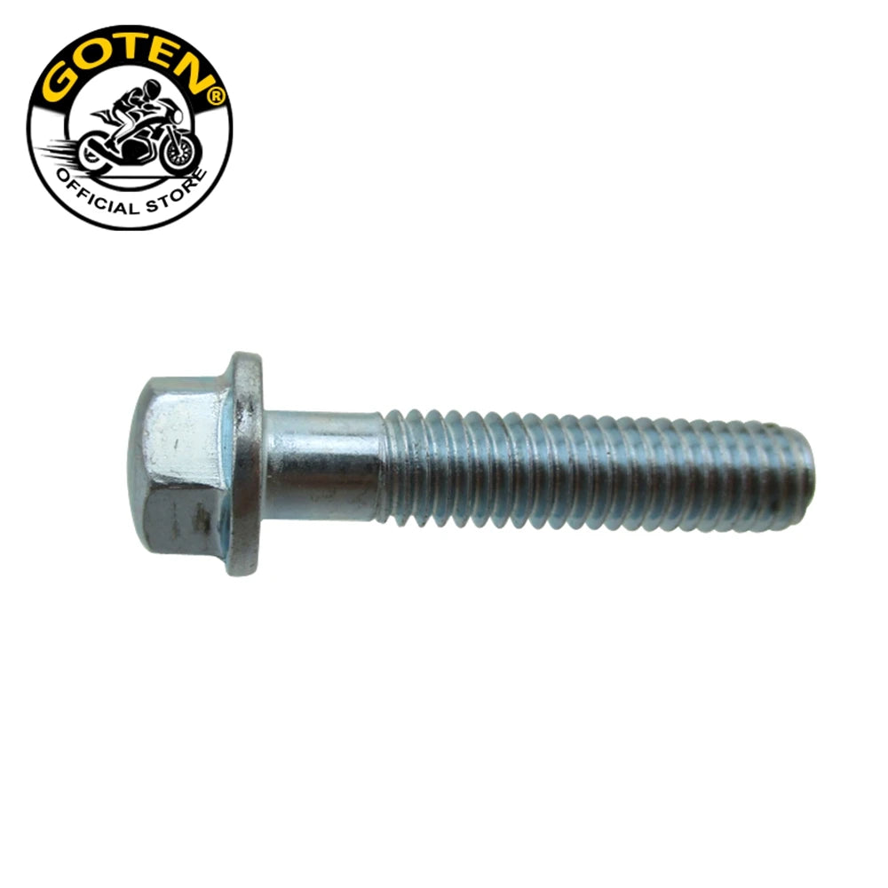 Goten Flanged Hex Bolt M6 x 28mm For Pit Dirt Bike ATV Quad Go kart Engine