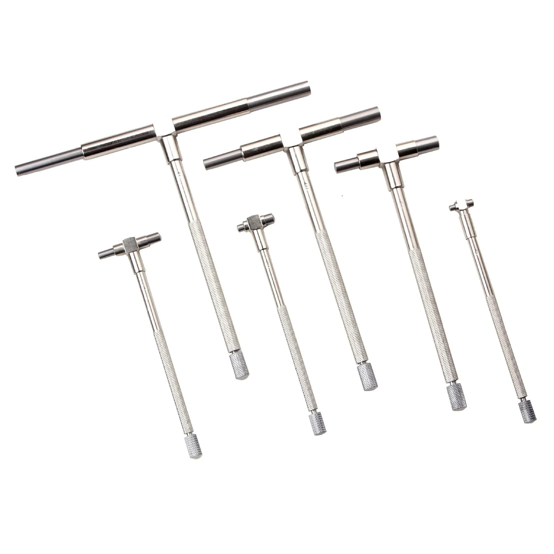 INSTAR 6pc Telescopic Gauge 8-150mm (5/16 "-6")  Bore Gauge Measuring Tools internal gauge, Hole Gauges Inside Measuring Tools