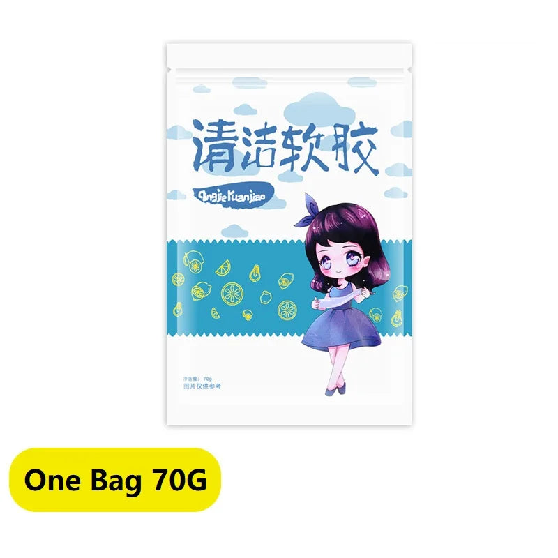 Auto Car Cleaning Pad Glue Powder Magic Cleaner Dust Remover Gel Home Computer Keyboard Clean Tool XCN01