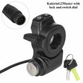 Suitable for Kukirin G2 Master Scooter Acceleration Throttle Switch Lock Switch with Lock Switch Finger Dial Accessories