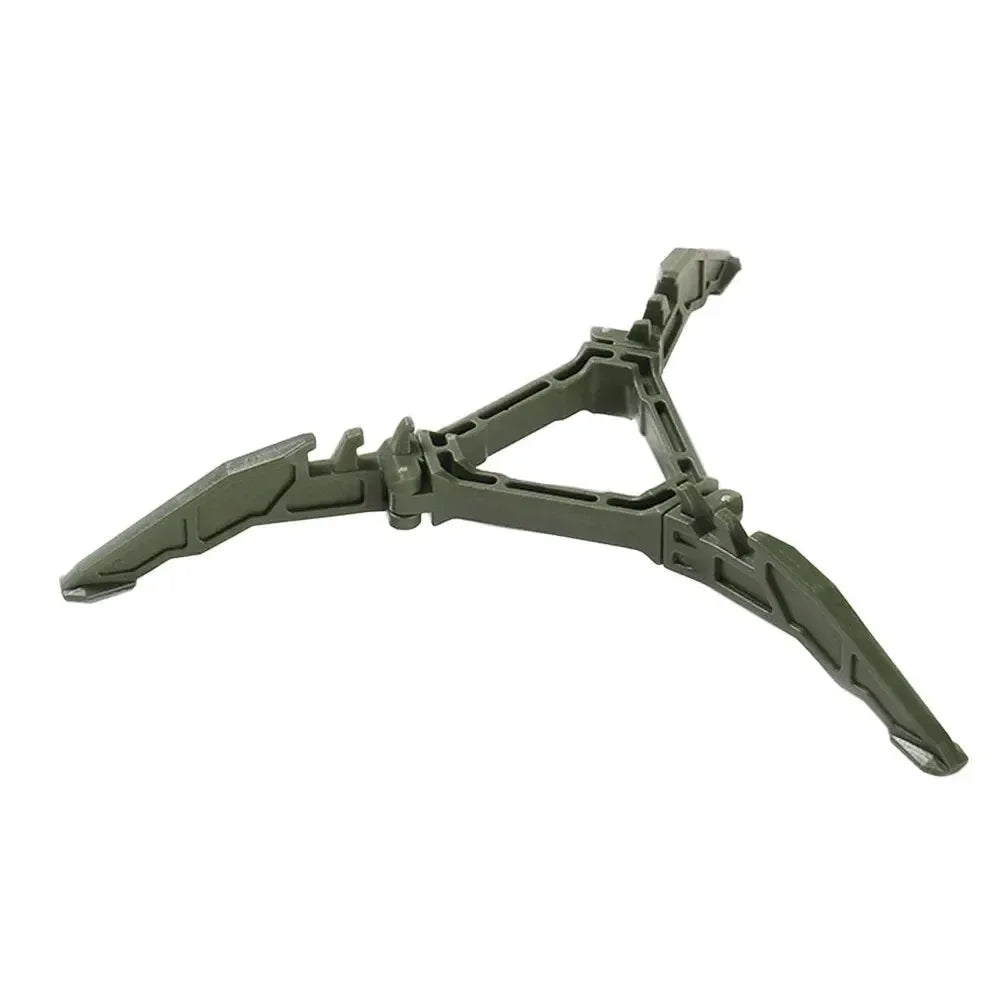 Universal Tripod Folding Canister Stand Nylon Gas Canister Stand Foldable Outdoor Gas Tank Bracket Camping Stove Bottle Stand