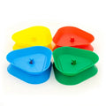 4pcs/set Triangle Shaped Playing Card Holder Lazy Person Poker Seat Board Game Cards Stand For Children Seniors Free Your Hands
