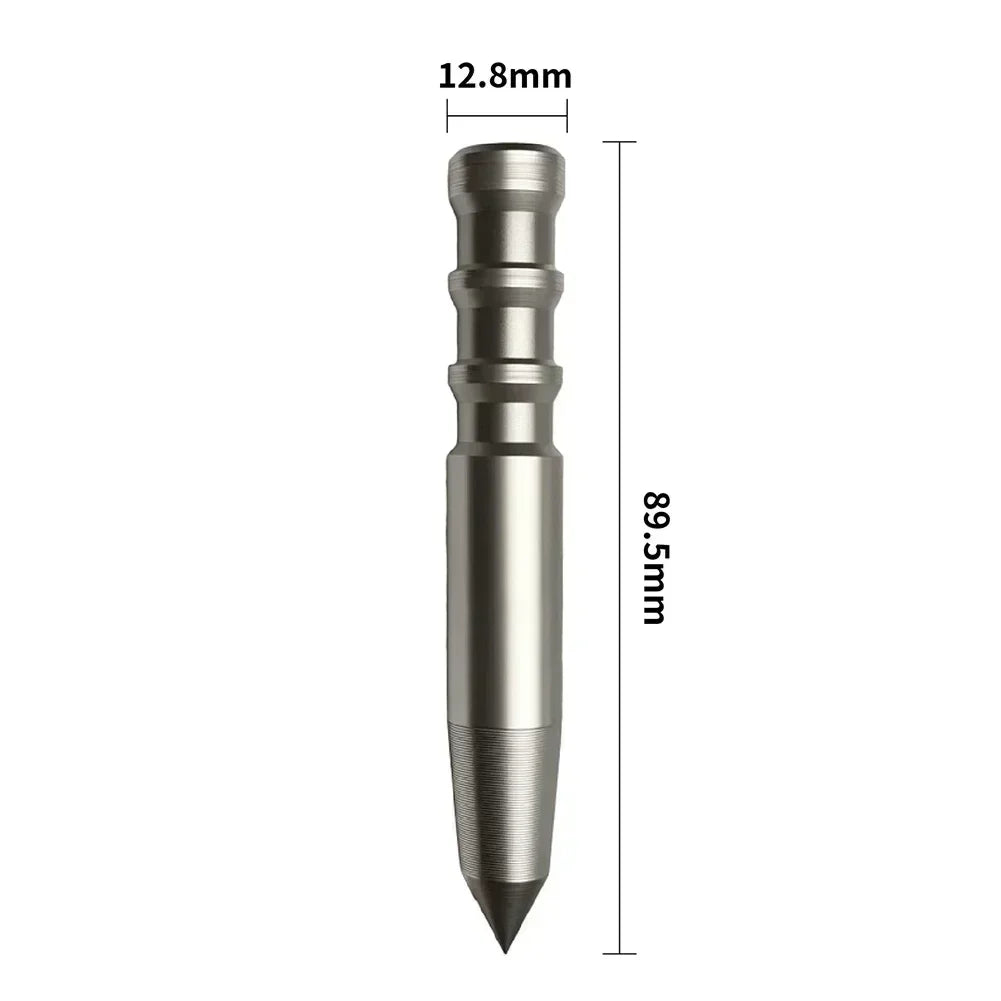 Center Punch Locator Metal Tool for Spot Punching and Marking on Wood Aluminum Iron Glass Surfaces with No Breakage During Use