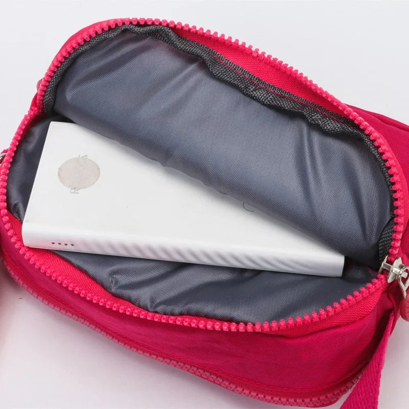 Leisure Sports Crossbody Bag Simple and Practical Outdoor Phone Wallet Cash Register Bag for Middle-aged and Elderly People