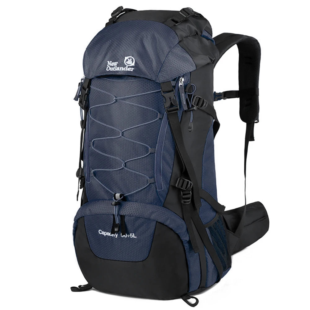 WESTTUNE Waterproof Climbing Backpack 65L Outdoor Sports Bag Big Capacity Travel Backpack Camping Hiking Backpack Trekking Bag
