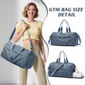 Carry-On Luggage Travel Bag Duffle Bag Large Capacity Durable Nylon Tote with Multiple Compartments，Men Women Sports Fitness Bag