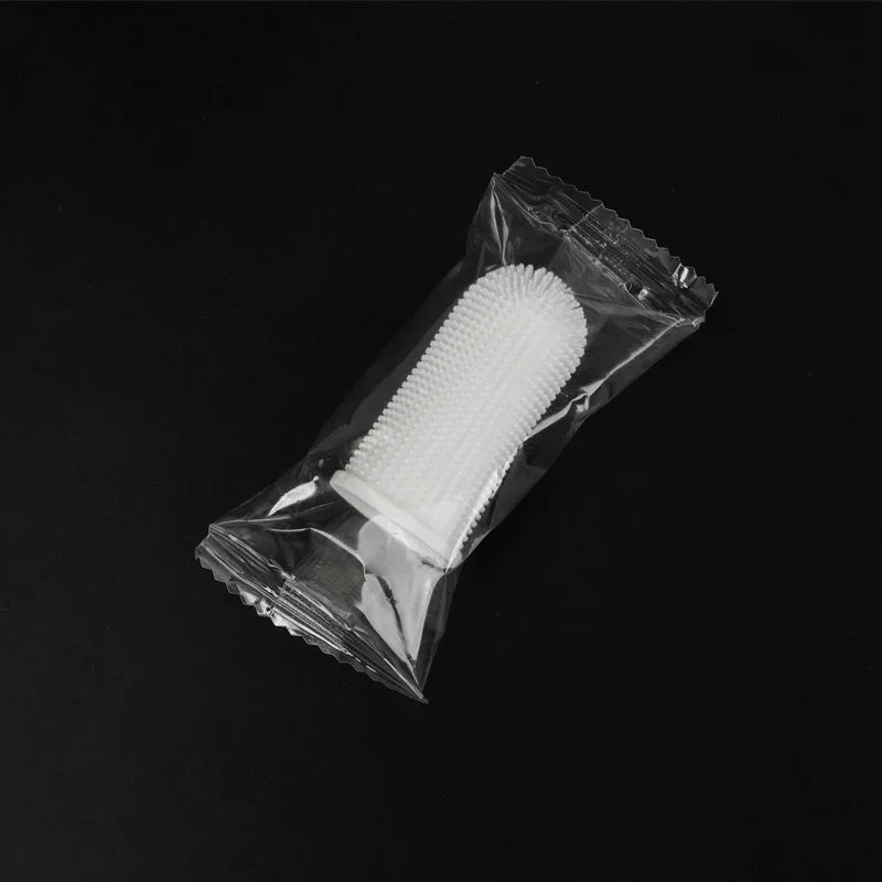 Soft Nontoxic Pet Finger Toothbrush for Dogs And Cats - Efficient Breath Care Pet Cleaning Tool Essential Pet Supplies