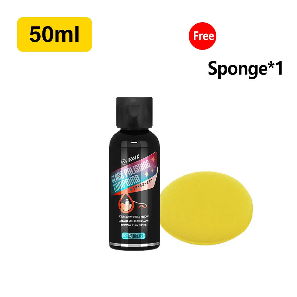 Glass Oil Remover Car Windshield Cleaner Powerful Oil Film Remover Auto Window Glass Polishing Agent