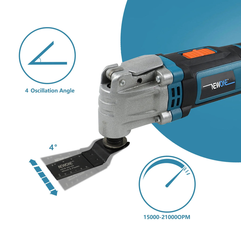 120V/230V 600W Quick Release/Change Oscillating Tool Multifunctional Electric Trimmer Saw DIY Home Improvement Tool Renovator