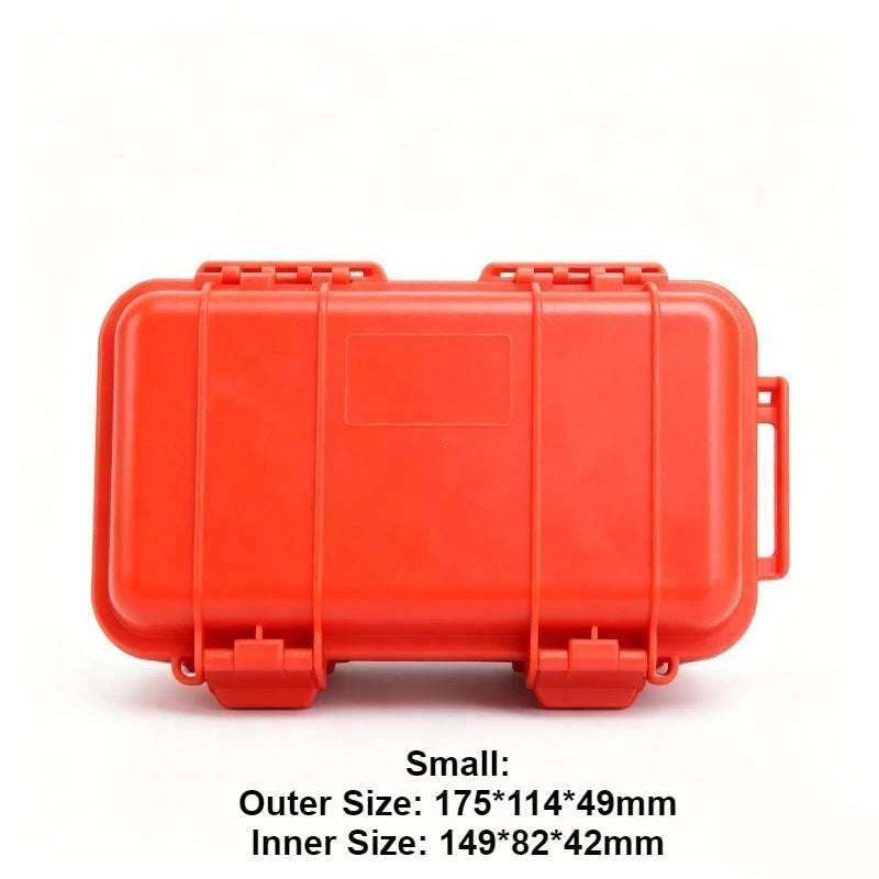 4 Color Outdoor Storage Carry Box Waterproof Shockproof Survival Airtight Case Fall-resistant ABS Travel Sealed Container