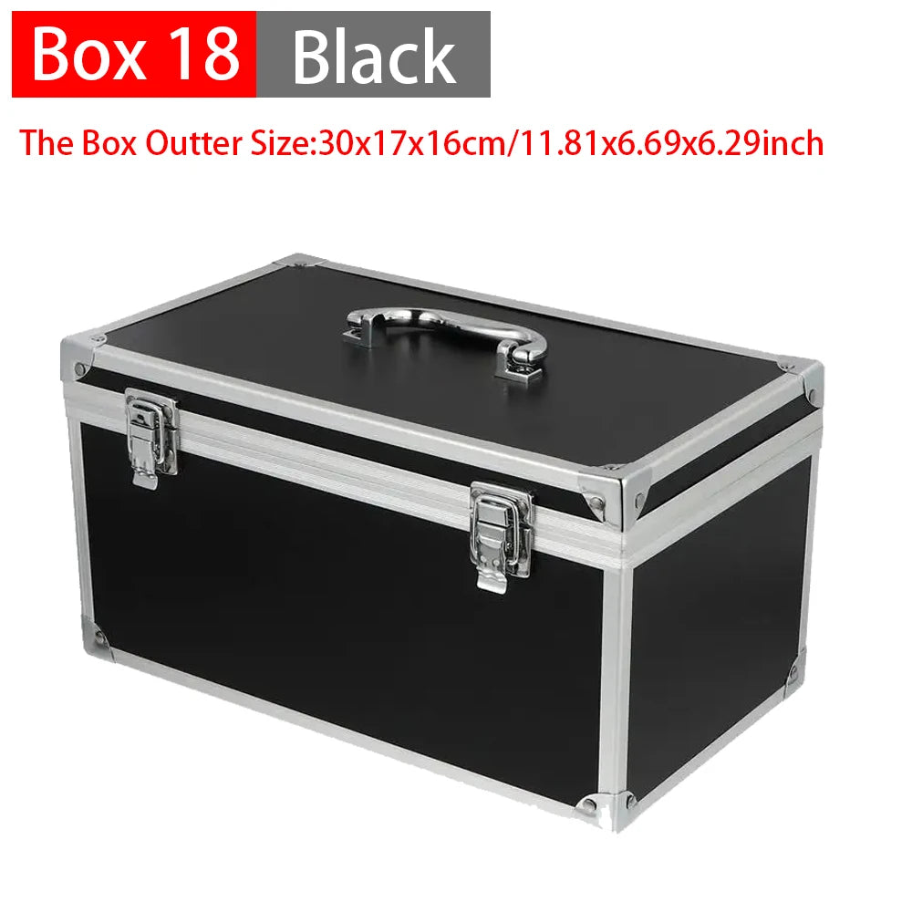 Aluminum alloy Tool Case Outdoor Vehicle Kit Box Portable Safety Equipment instrument Case Suitcase Outdoor Safety Equipment