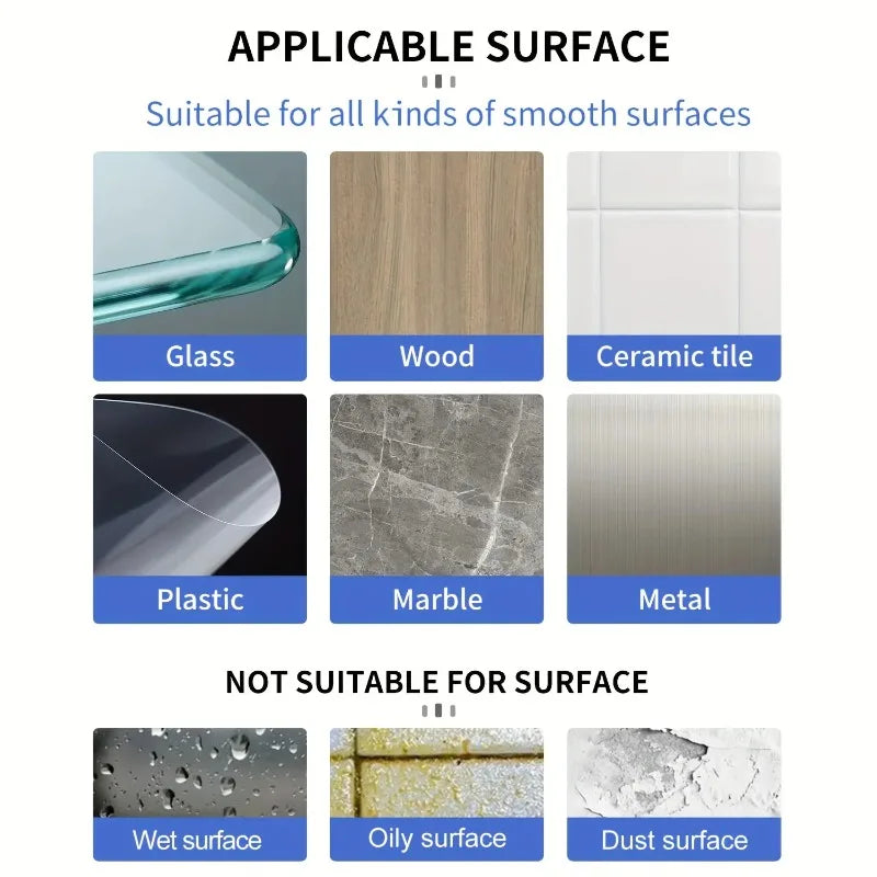 60/100/200/300pcs Transparent Double-Sided Tape Pads - Non-Marking, Anti-Skid Adhesive for DIY Projects & Model Car Decor Double