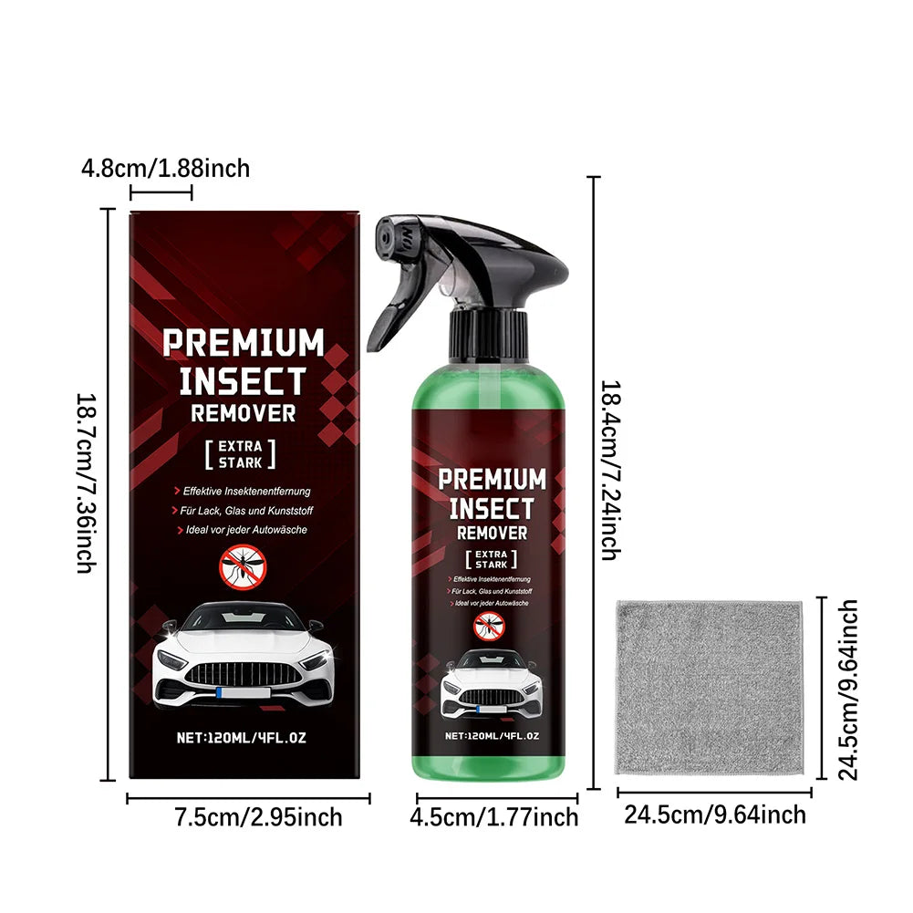 120 ML Car Insect Remover  and Tar Remover Car  Cleaner for Cars Trucks Motorcycles & RVs