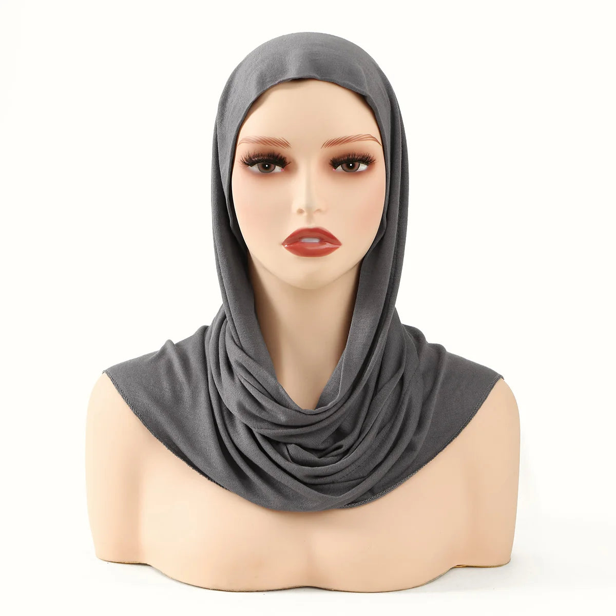 New Modal Jersey Instant Hijab Woman Muslim Underscarf Caps Cotton Stretch Hat Islam Turban Bonnet Foulard Cross Headscarf