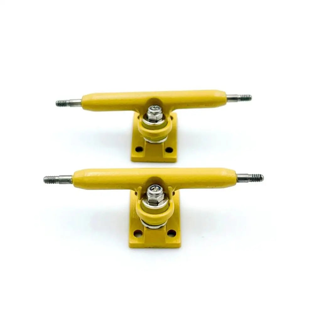 1Pair New with Nuts Fingerboard Truck Toy Hobby Collectors Truck Bolts Bearing Deck Brackets 32mm Model Finger Skateboard Parts